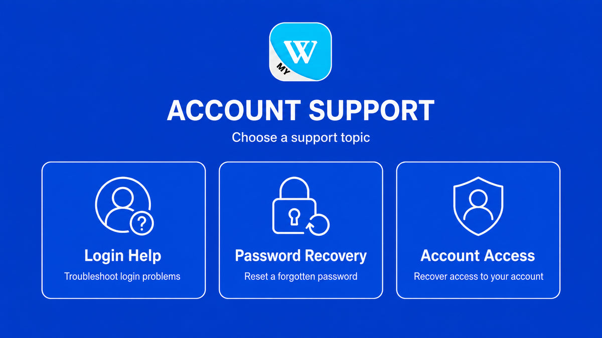 Winbox customer support for login and account access problems